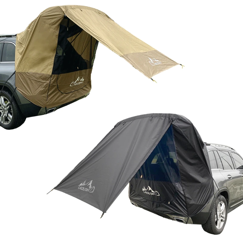 Cheap Goat Tents Car Trunk Tent Sunshade Rainproof Tailgate Shade Awning Tent for Car Self Driving Tour Extended tent Barbecue Outdoor Camping Tents 